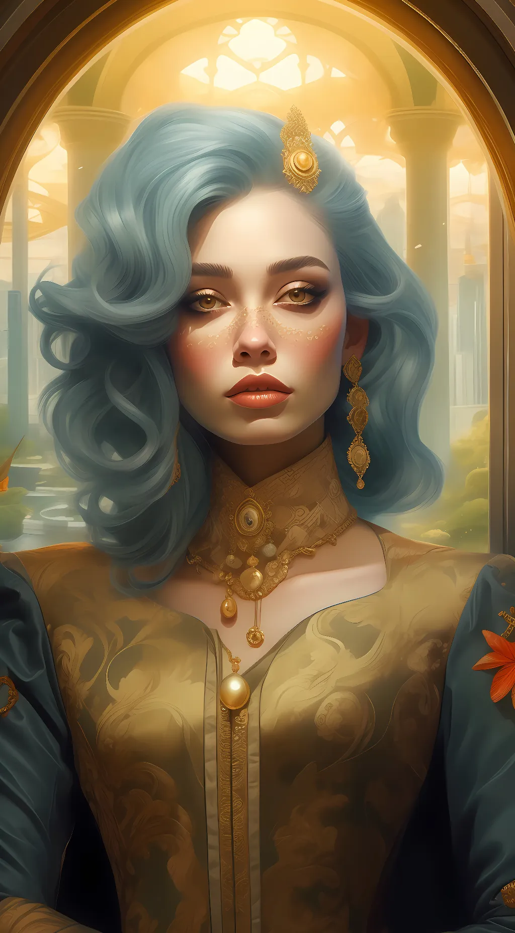 ai character: Victoria  background