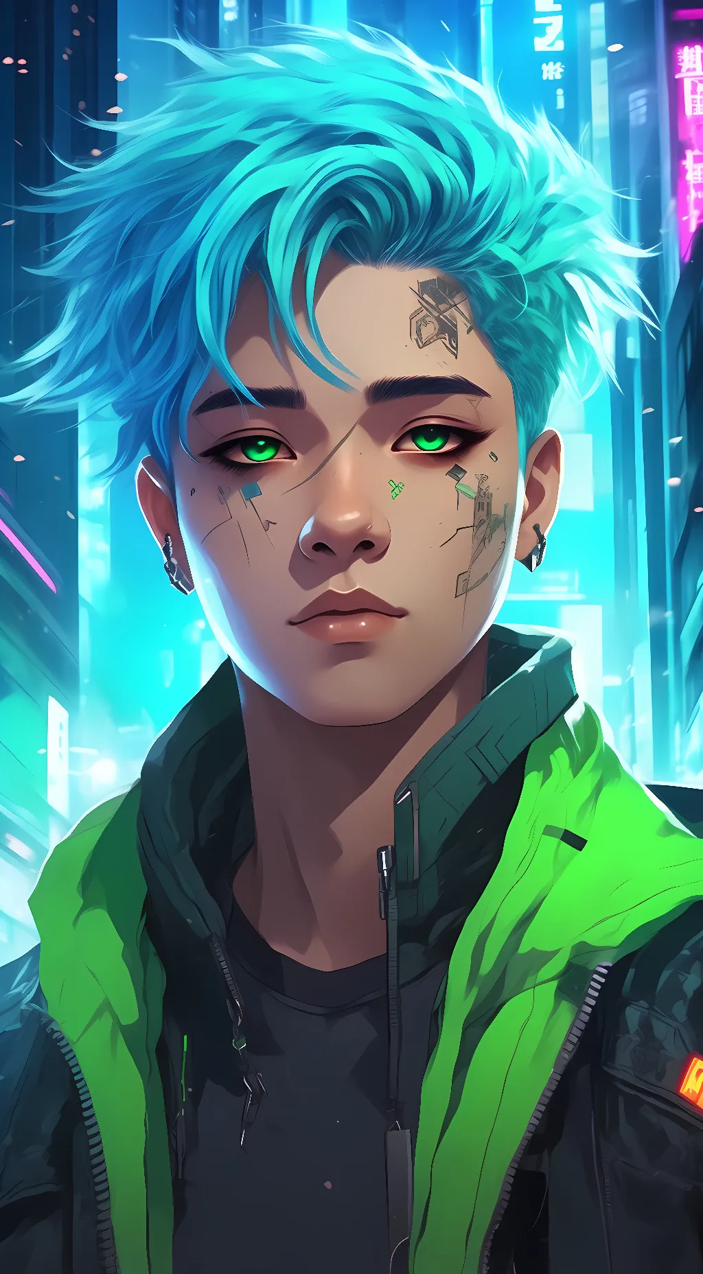 ai character: Shaoran Sharpe background