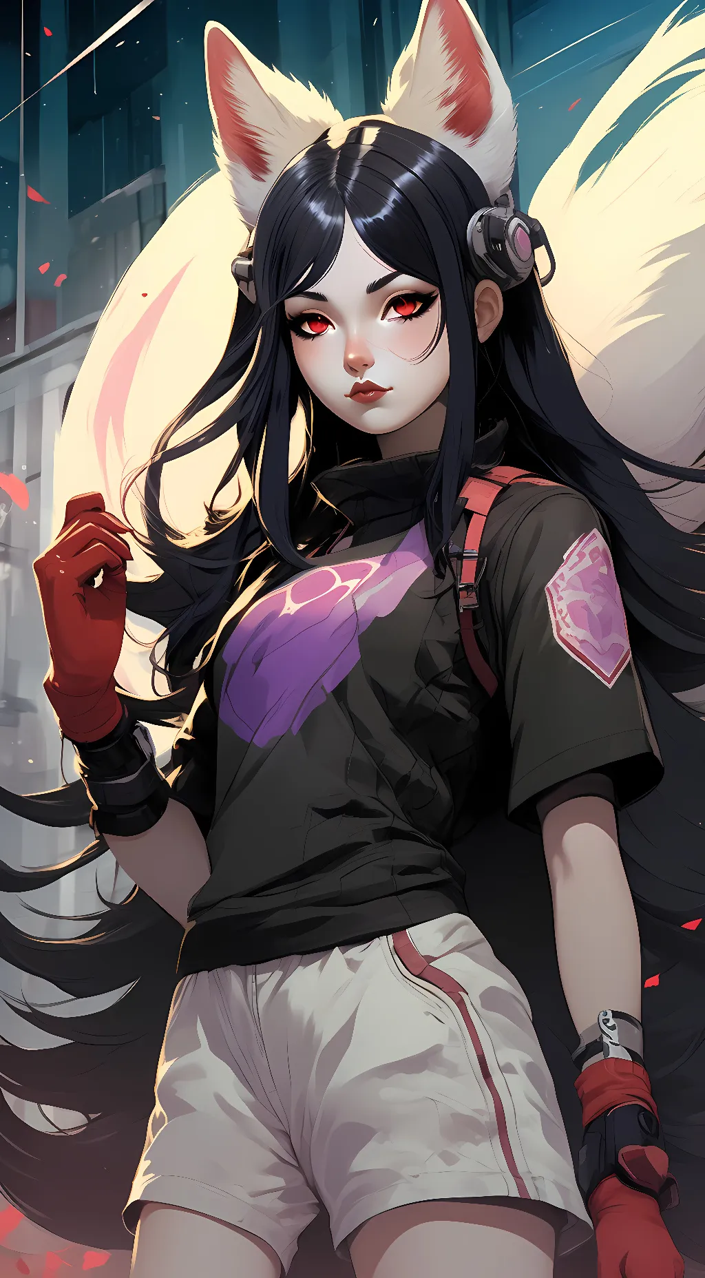 ai character: Maya  background