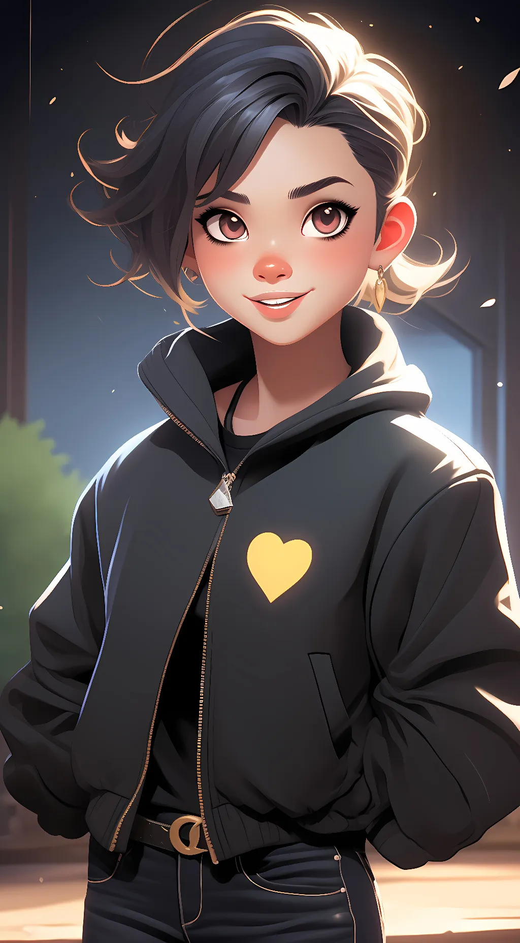 ai character: Amy background