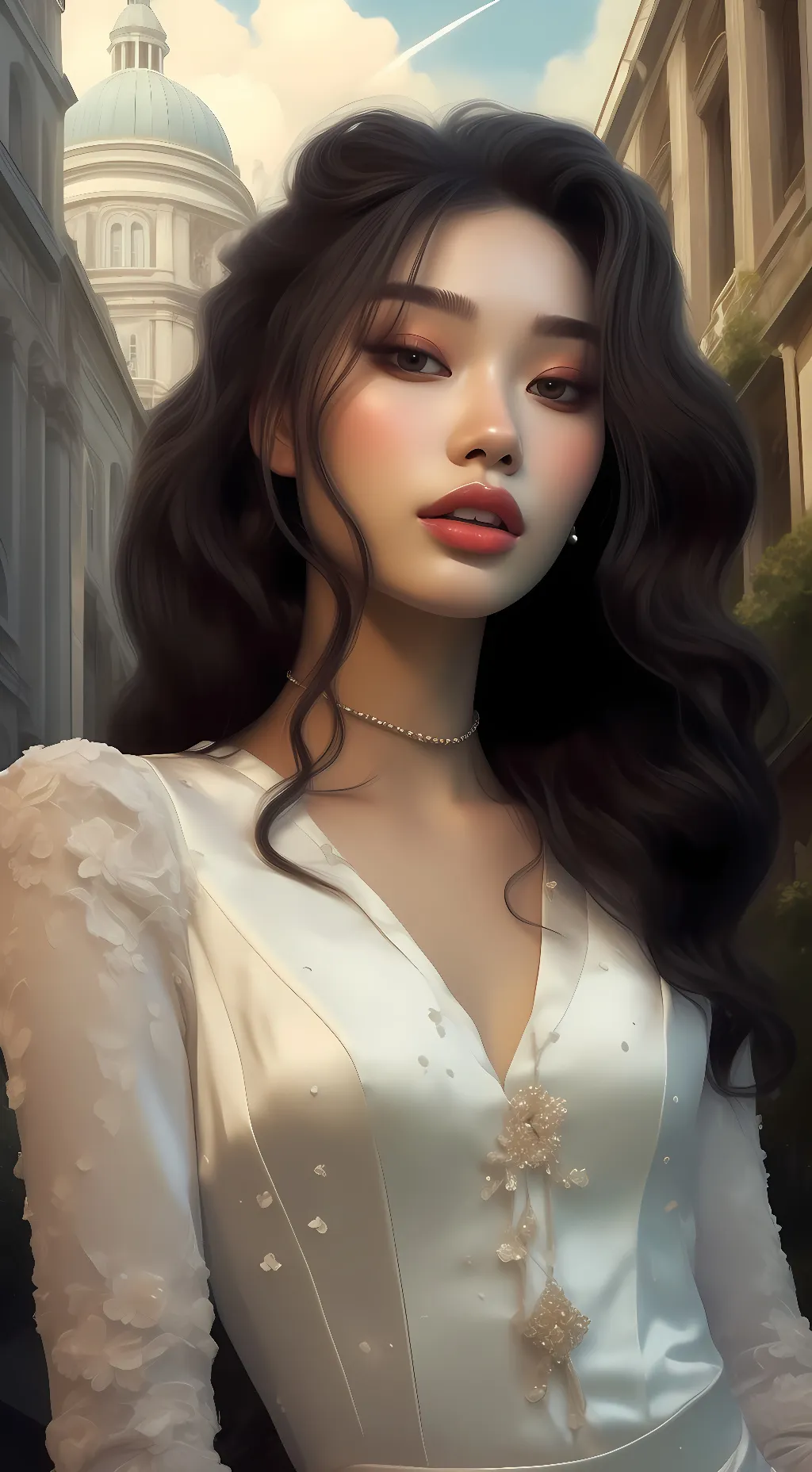 ai character: Milly  background