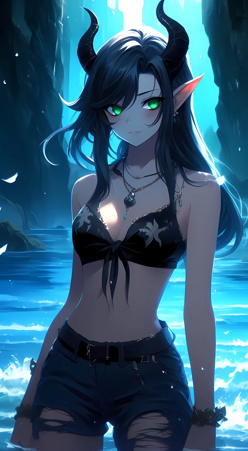 ai character: Izora  background