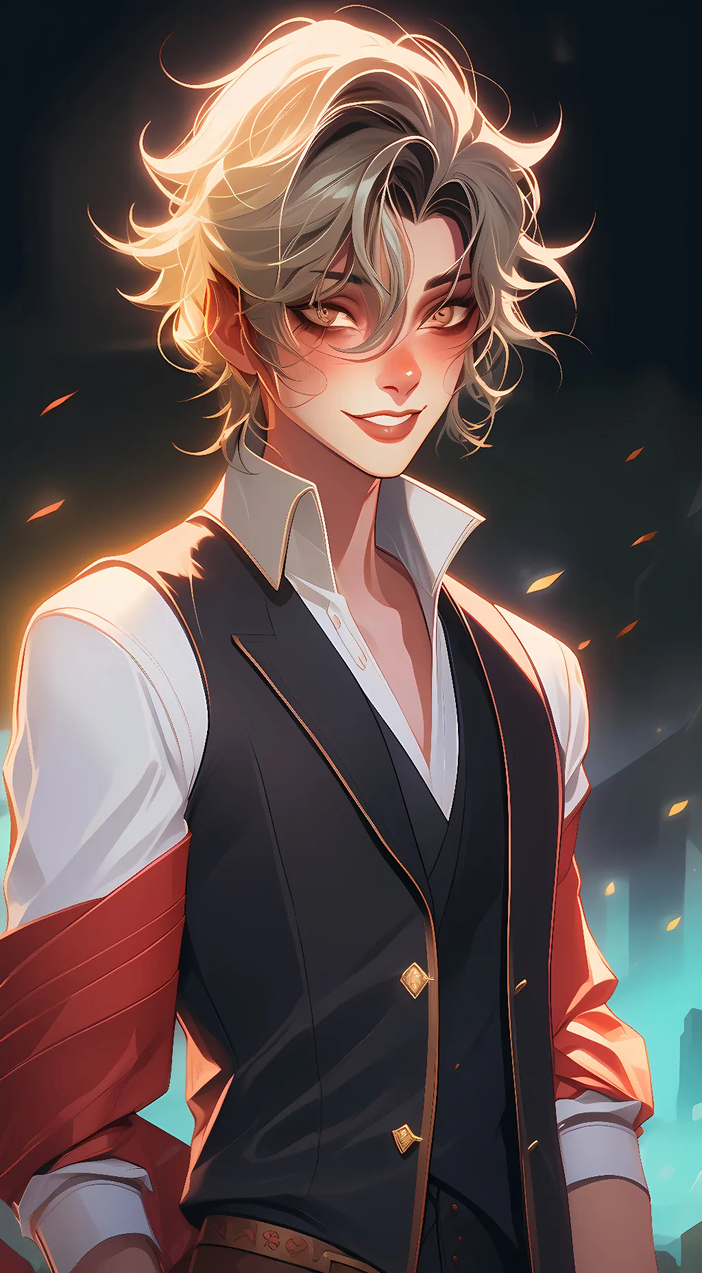 ai character: sundrop  background