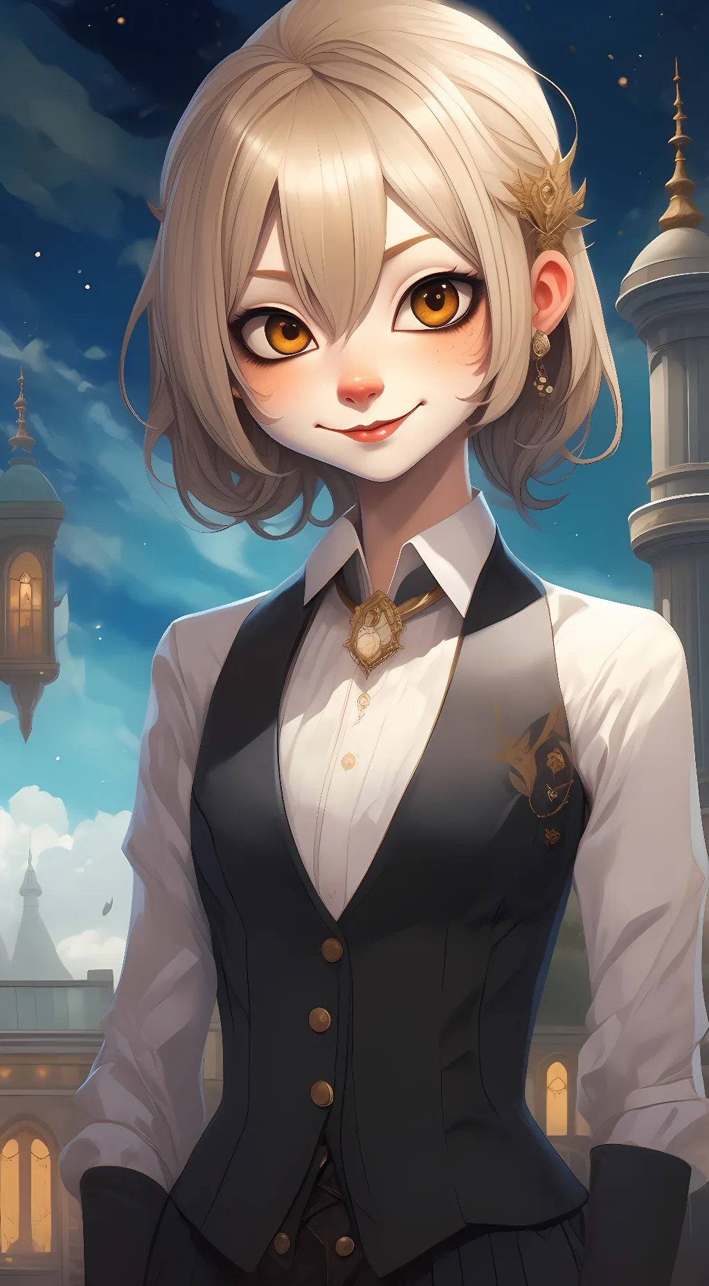 ai character: Stella background