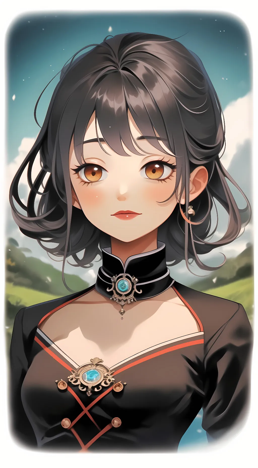 ai character: Sarah  background