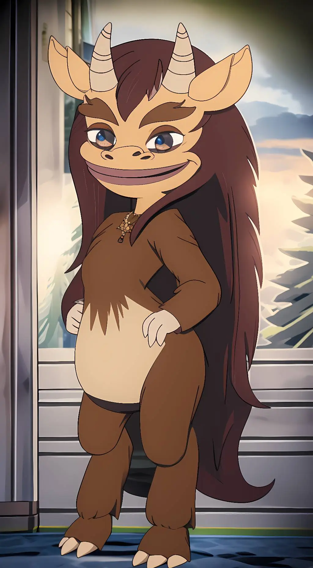 ai character: Connie background