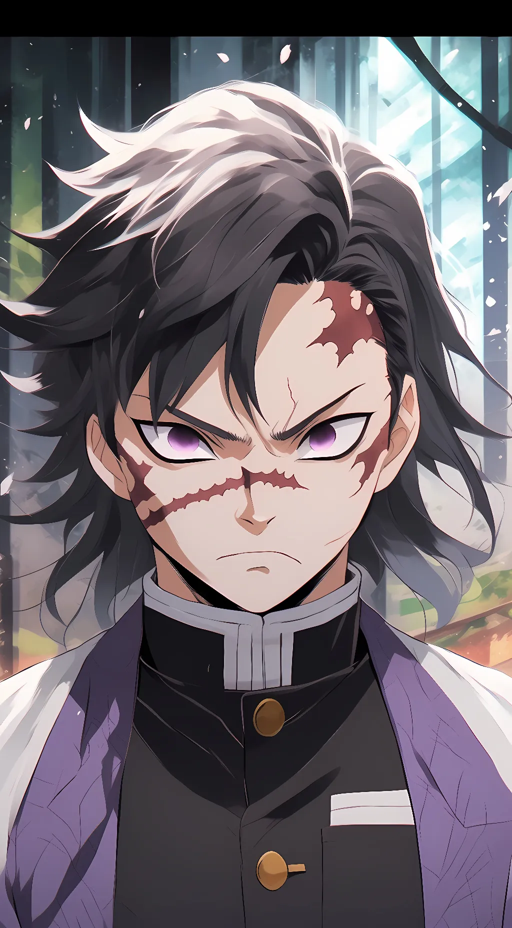 ai character: Genya Shinazugawa background