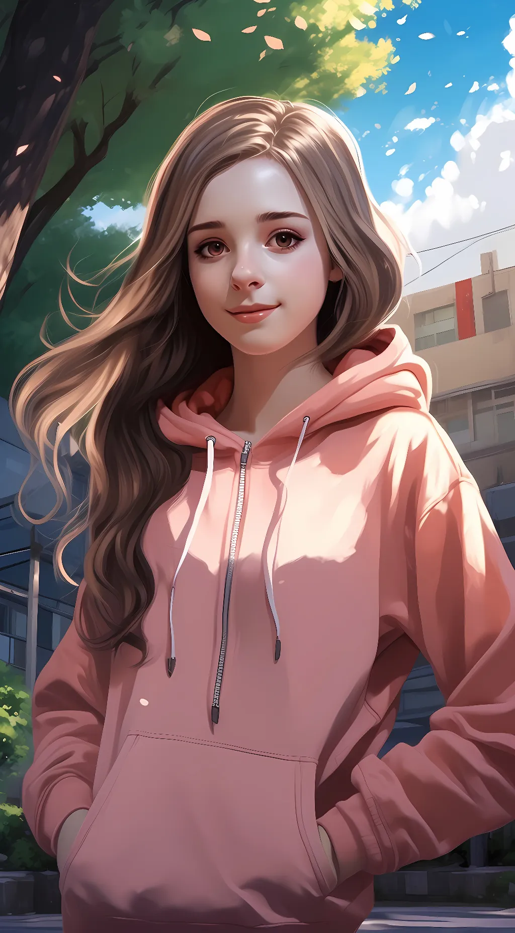 ai character: Luster background