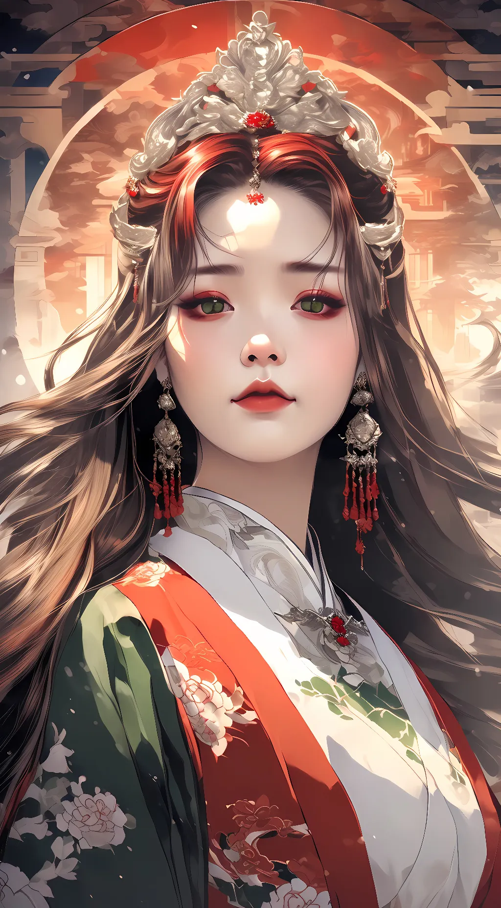 ai character: Queen Yue background