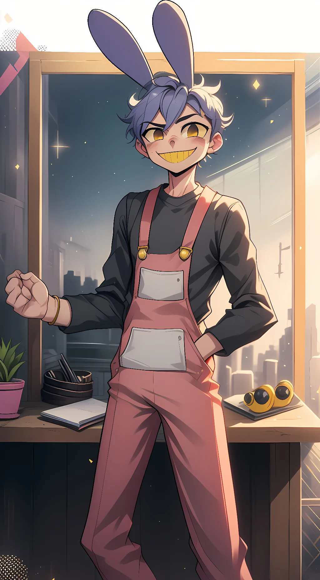 ai character: Jax background