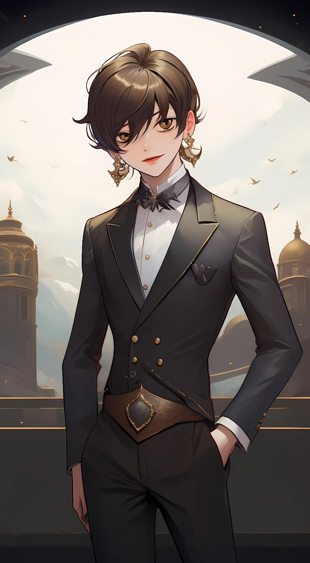 ai character: Ouran Academy Rpg background