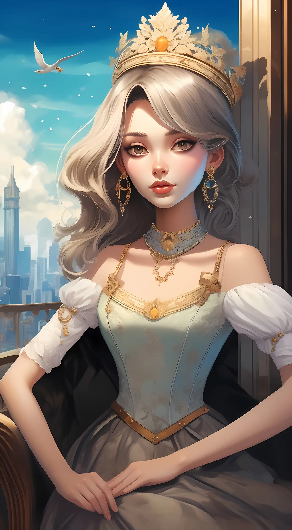 ai character: Alexis Hughes background