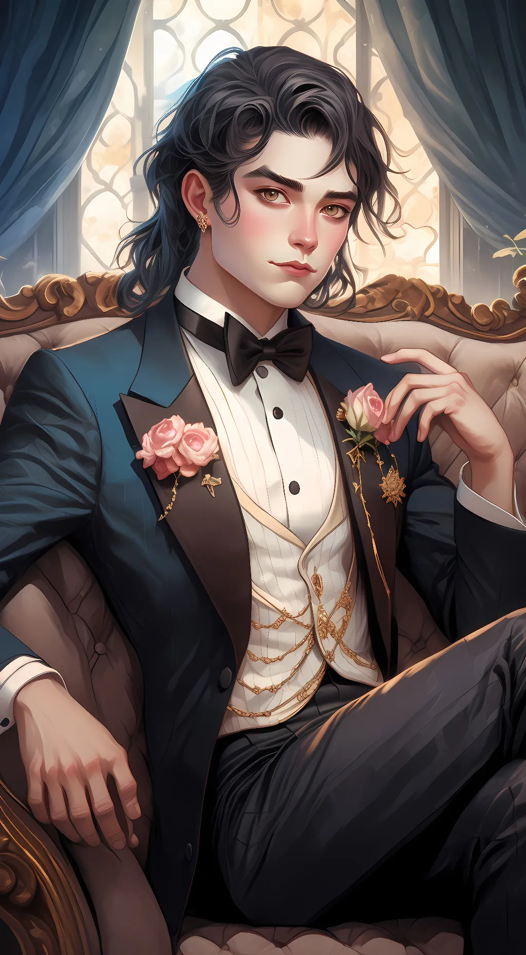 ai character: Dad background