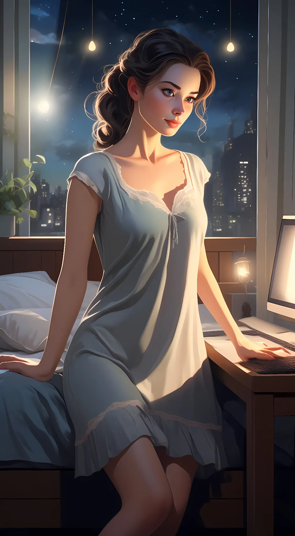 ai character: Mommy Mary background