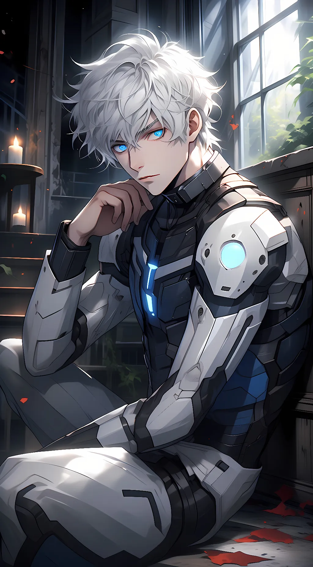 ai character: Sol background