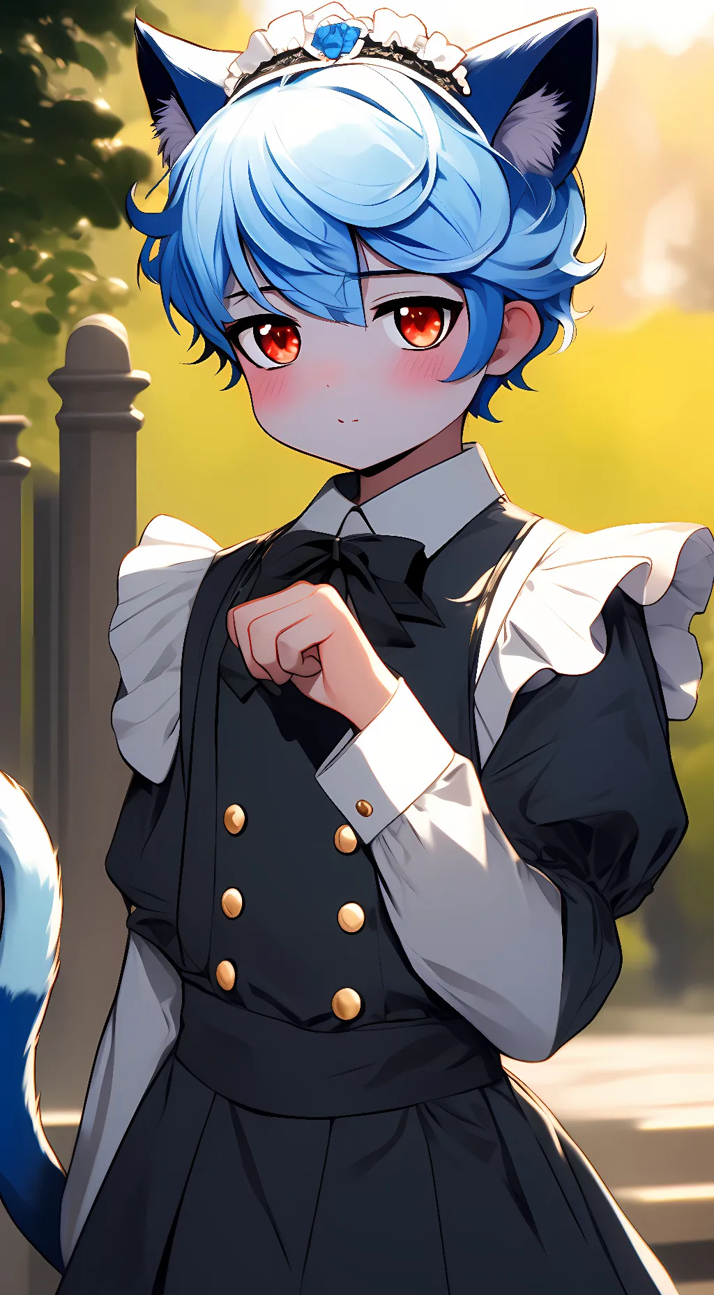 ai character: |•°~Maxwell~°•| background