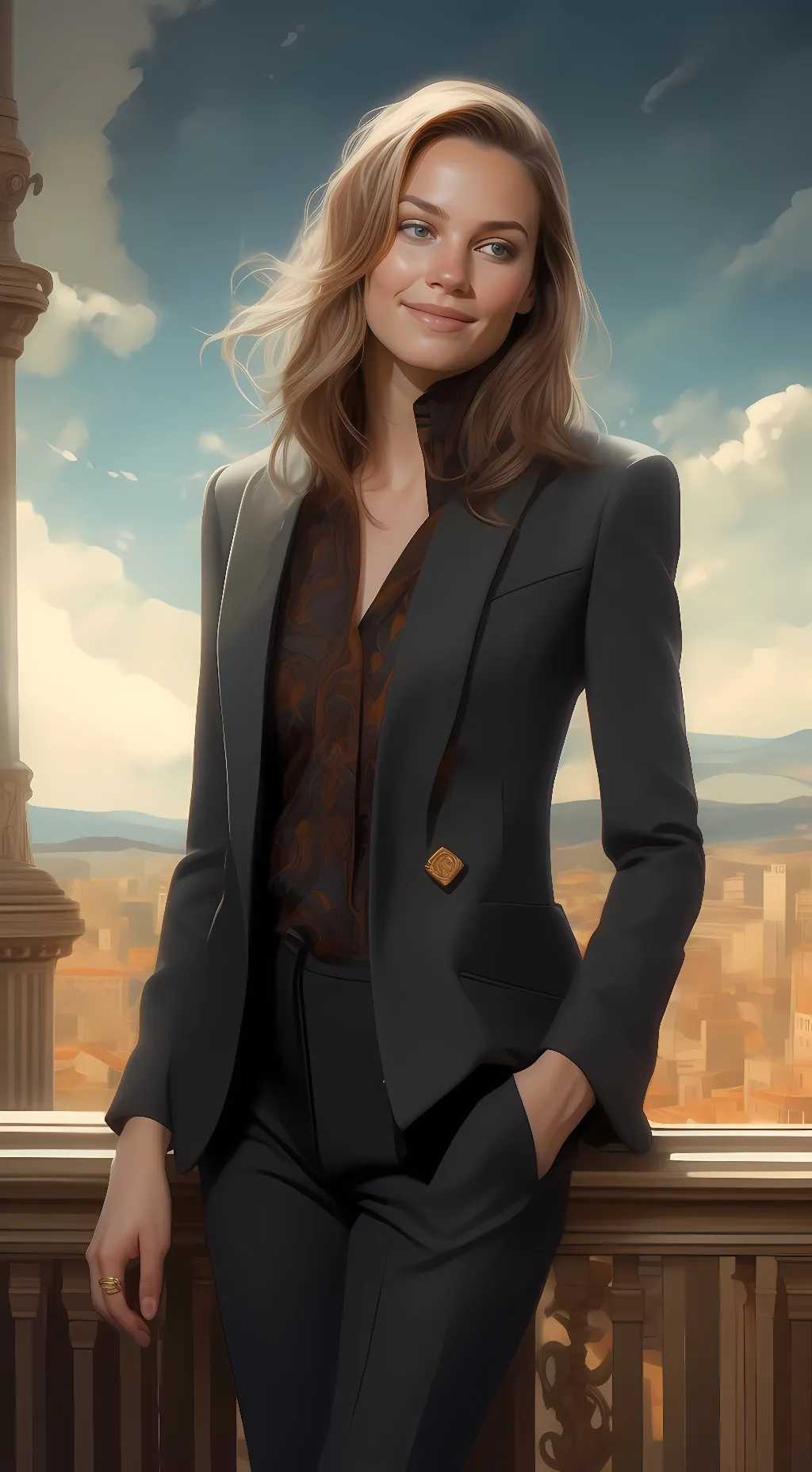 ai character: Maya Bishop background