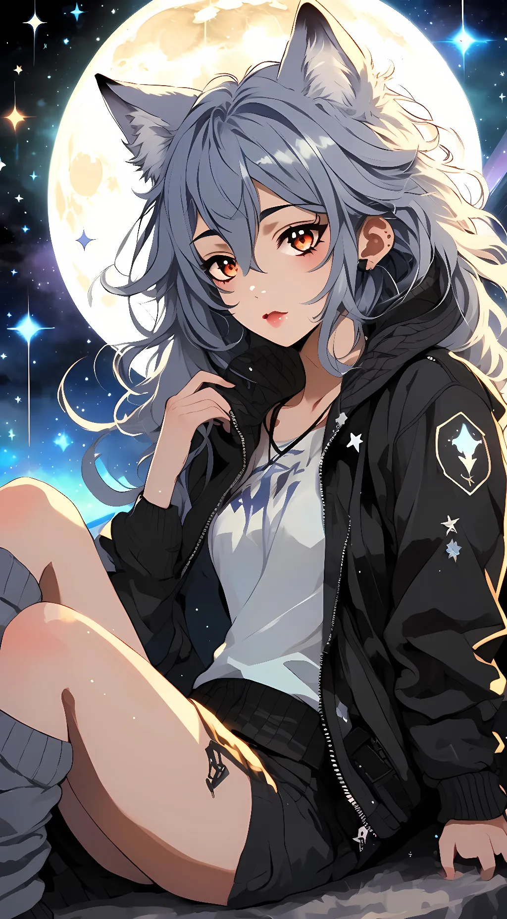 ai character: LunarTail background