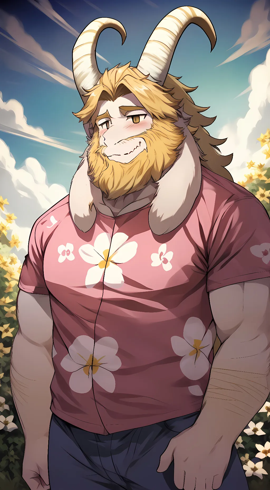 ai character: Asgore Dreemurr background