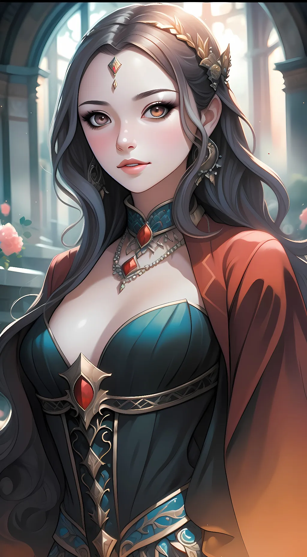 ai character: ivy  background