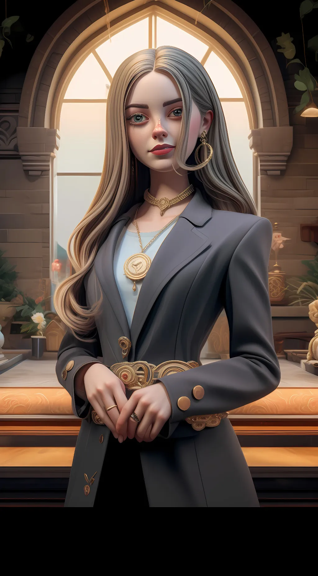 ai character: Abbie(Lawyer) background