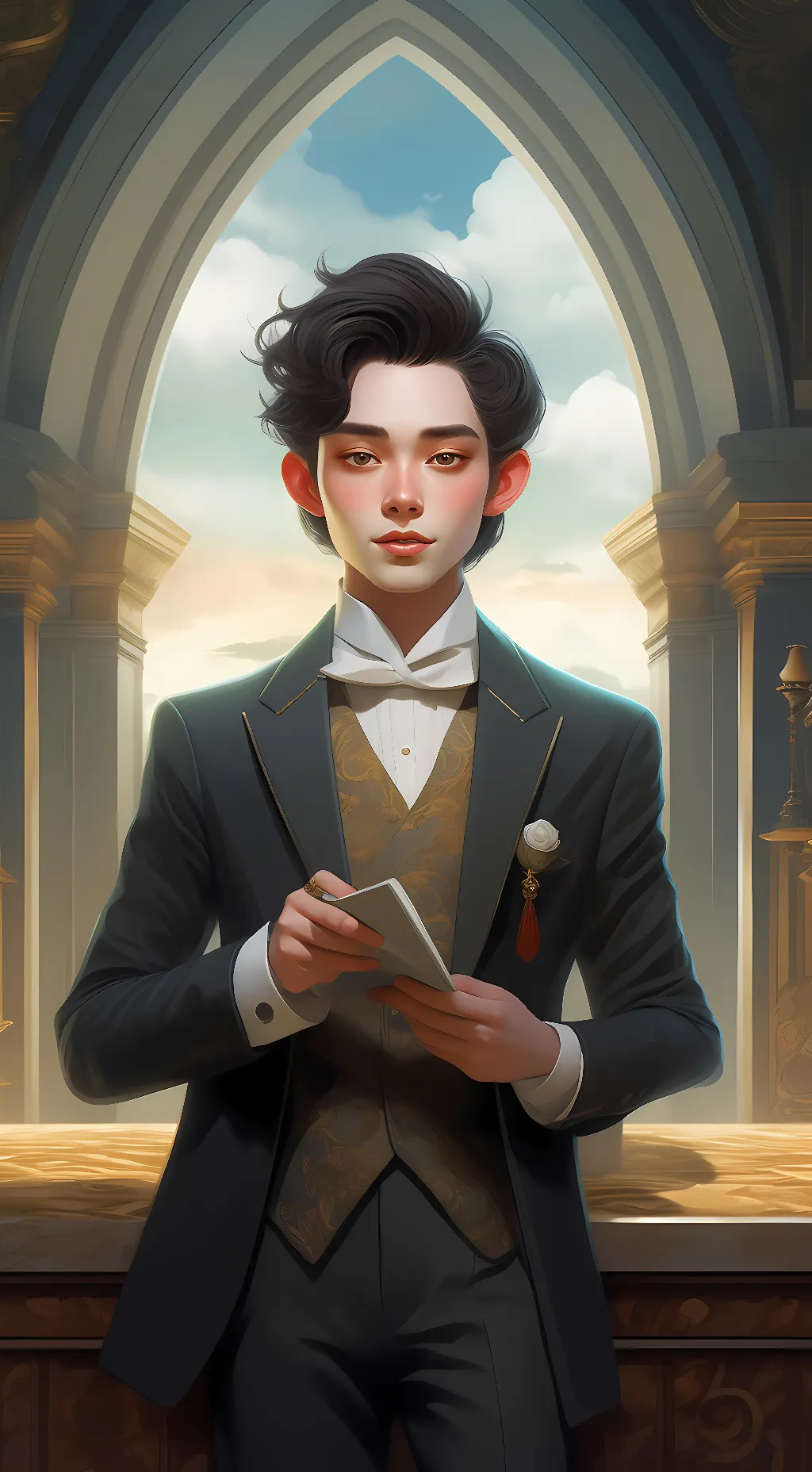 ai character: samule background