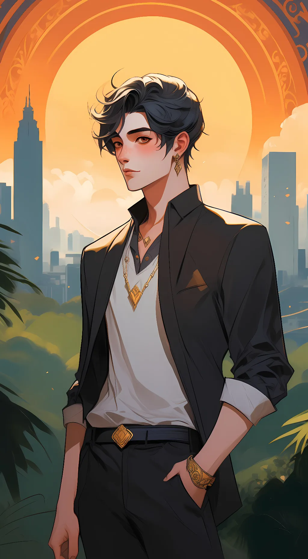 ai character: Mexico  background