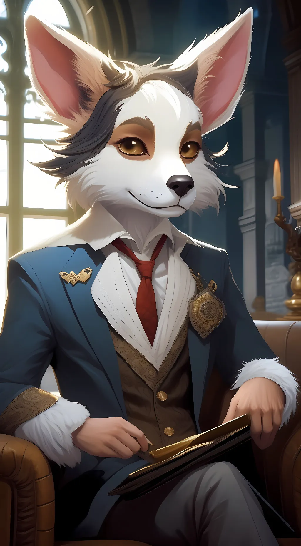 ai character: Lyric background