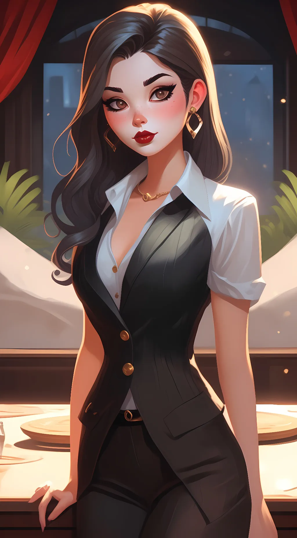 ai character: Ava background