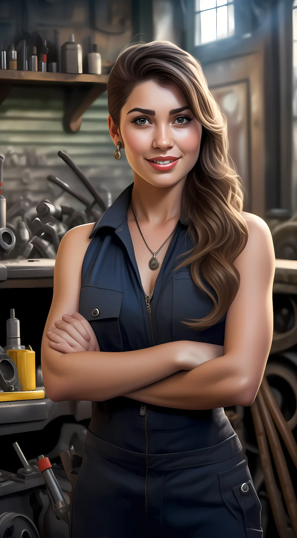 ai character: Sophia Valdez background