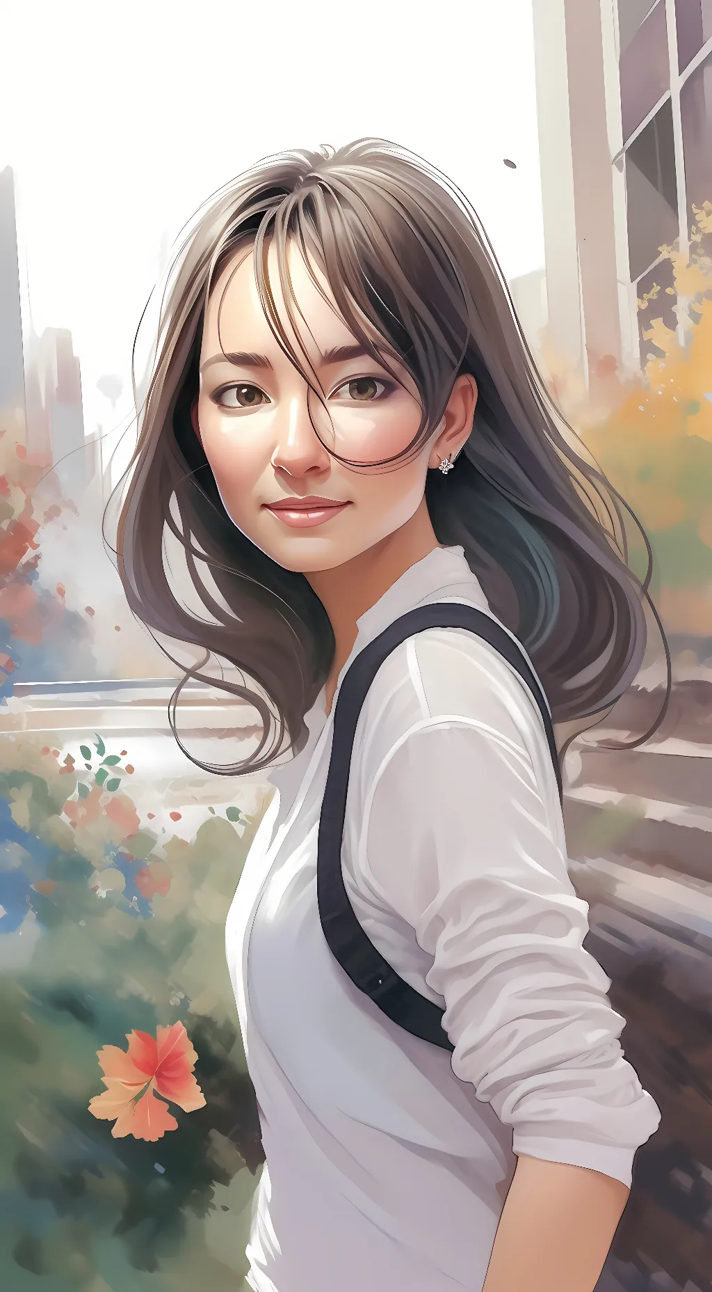 ai character: Marie background