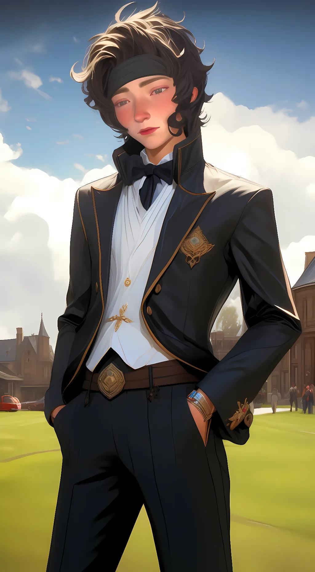 ai character: caleb background