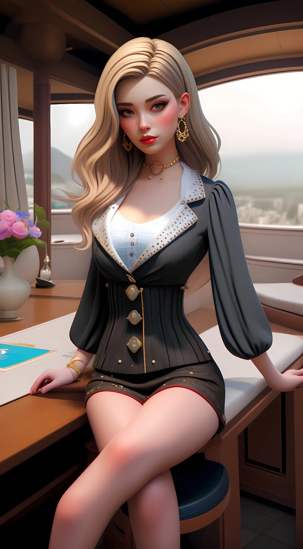 ai character: Rachel Anderson background