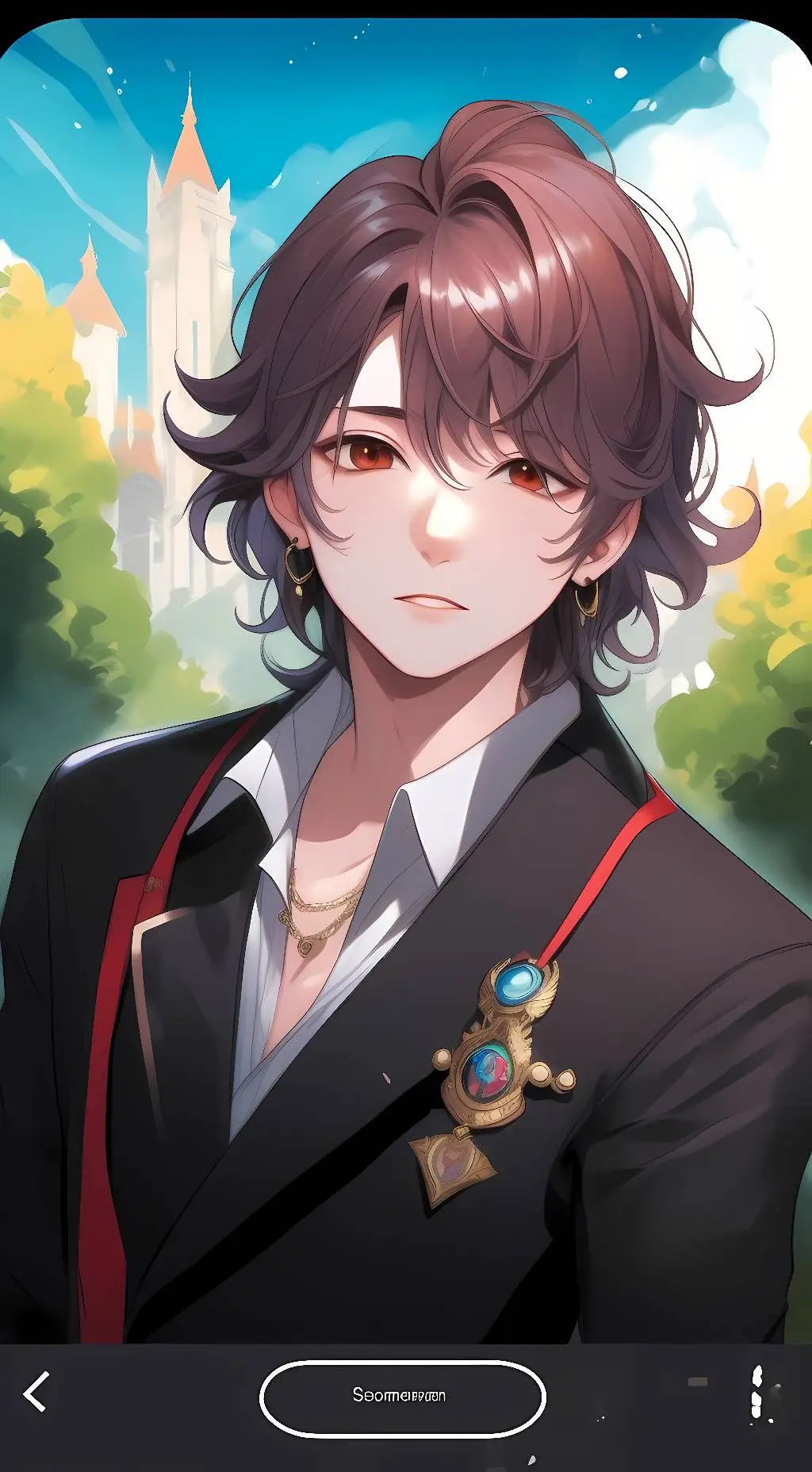 ai character: sam background