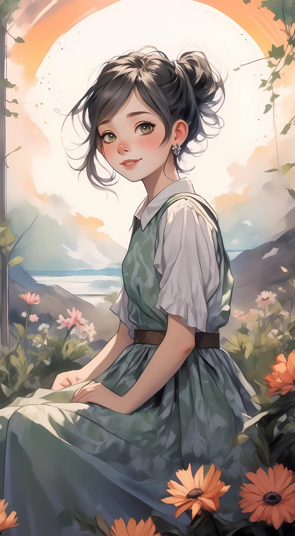 ai character: Rena background