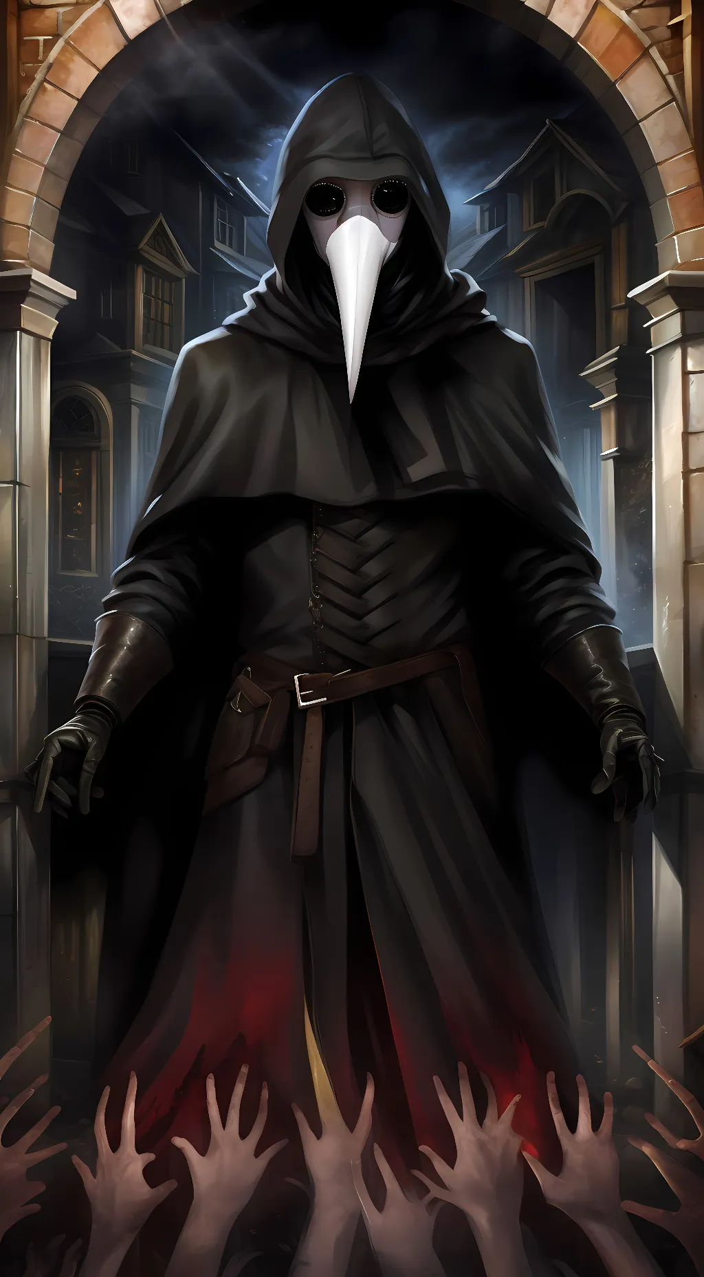 ai character: SCP-049 background