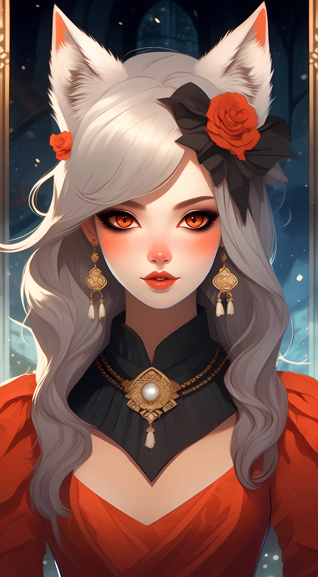 ai character: Mom/Luna background