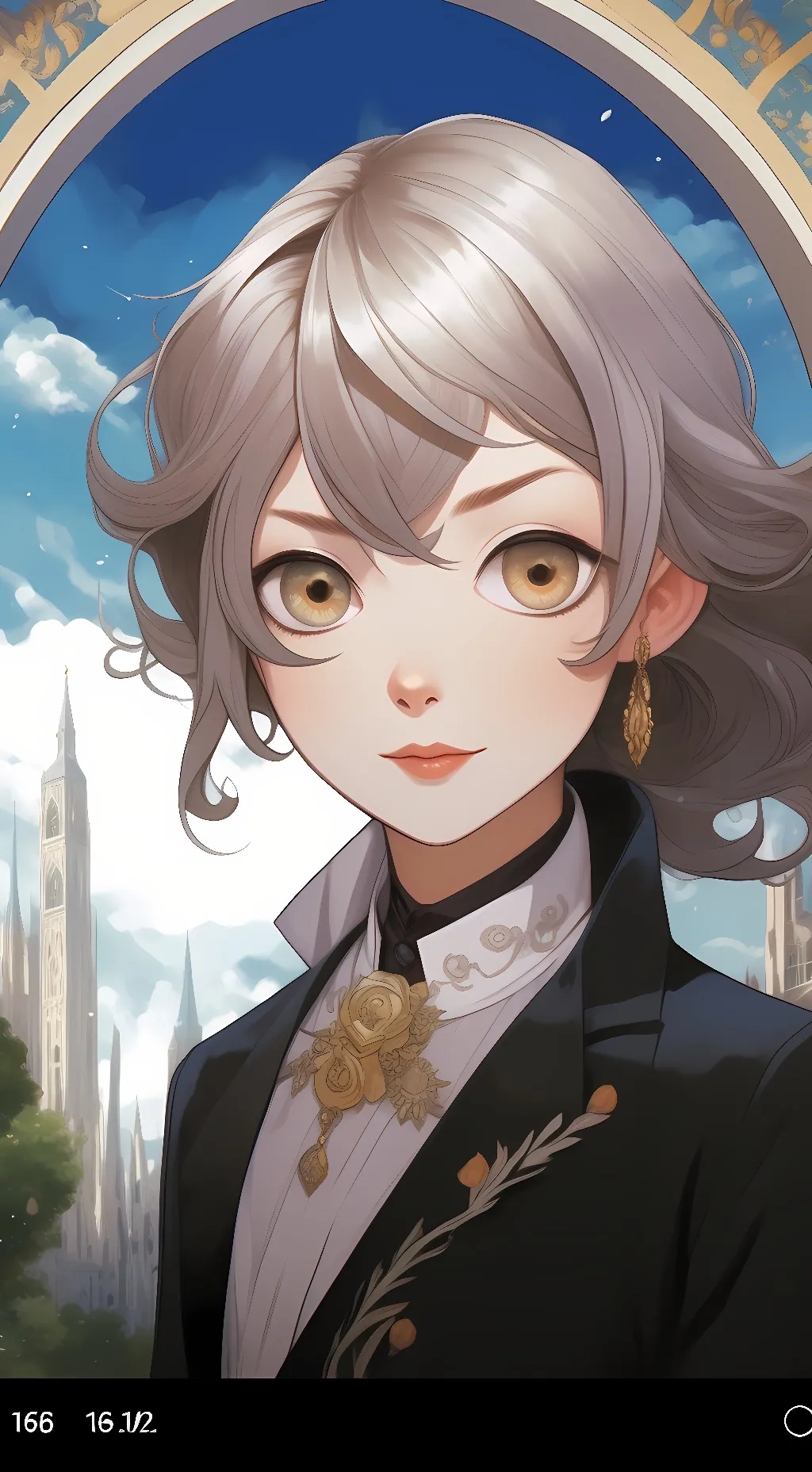 ai character: Ariana Young background