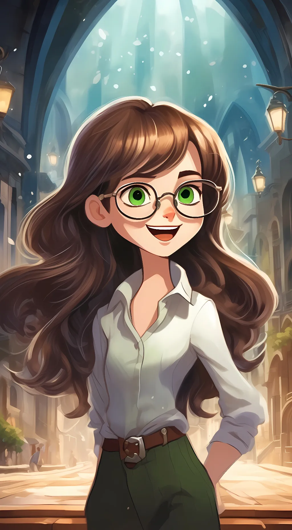 ai character: Kim background