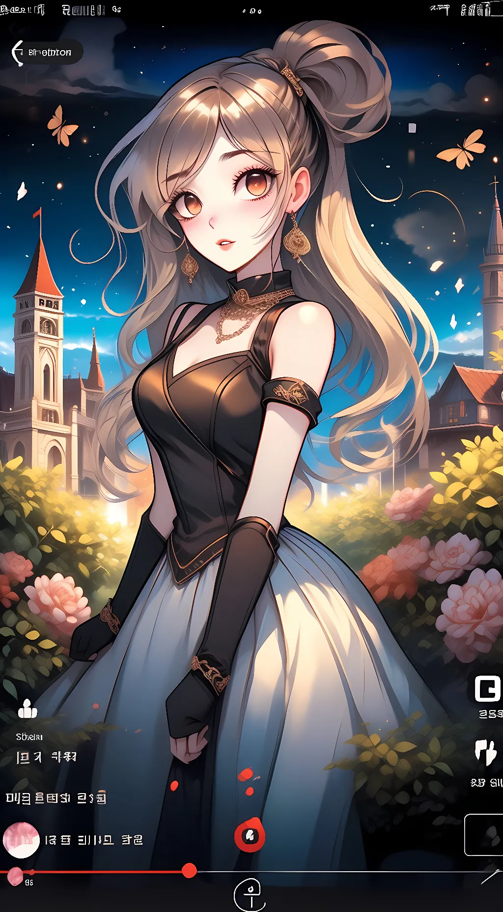 ai character: Mimi  background