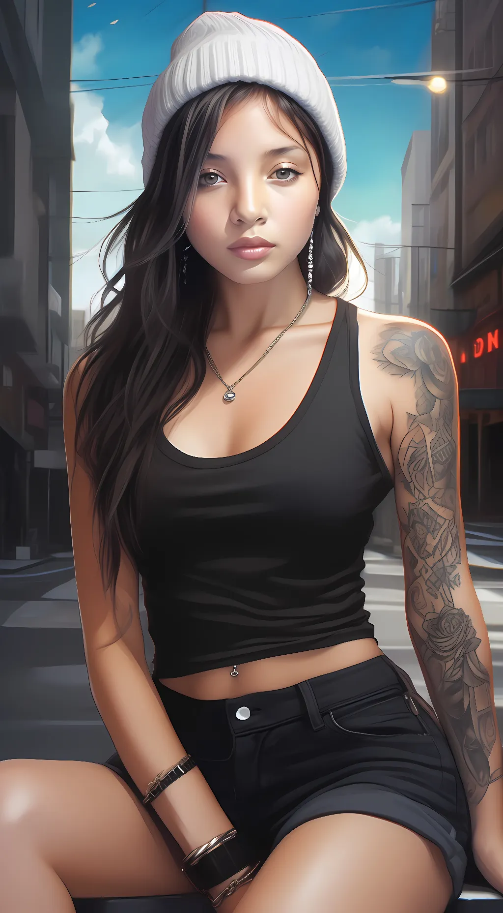 ai character: Von background