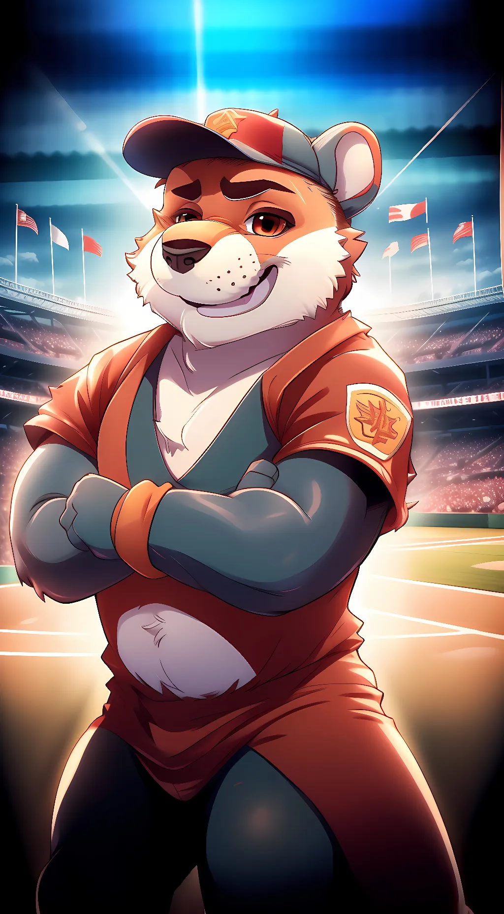 ai character: Bruce background