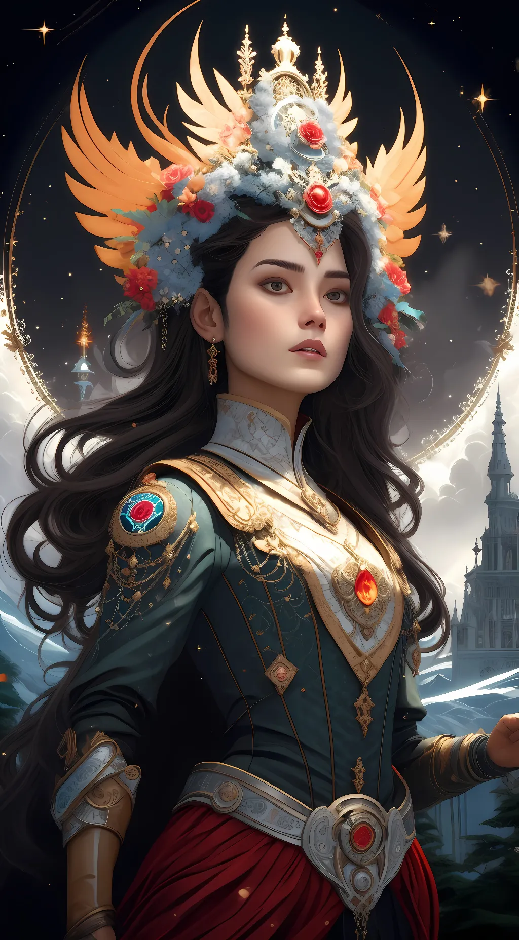 ai character: Shakira  background