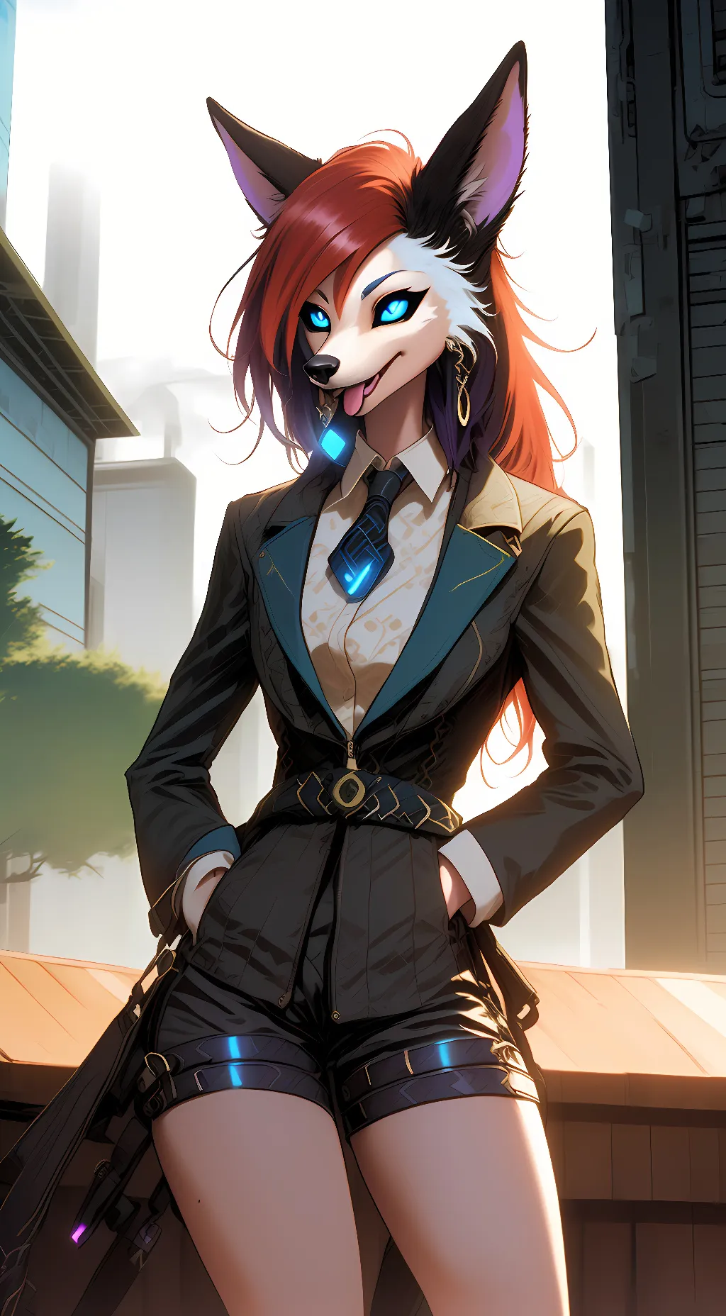 ai character: Vex background