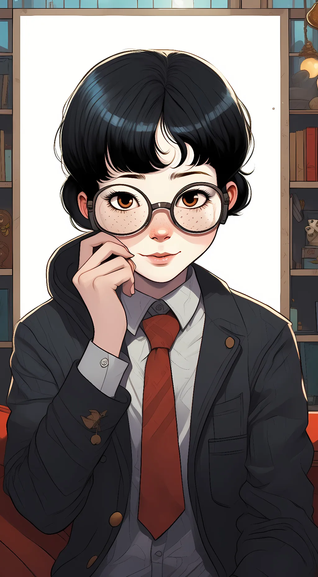 ai character: miyo background