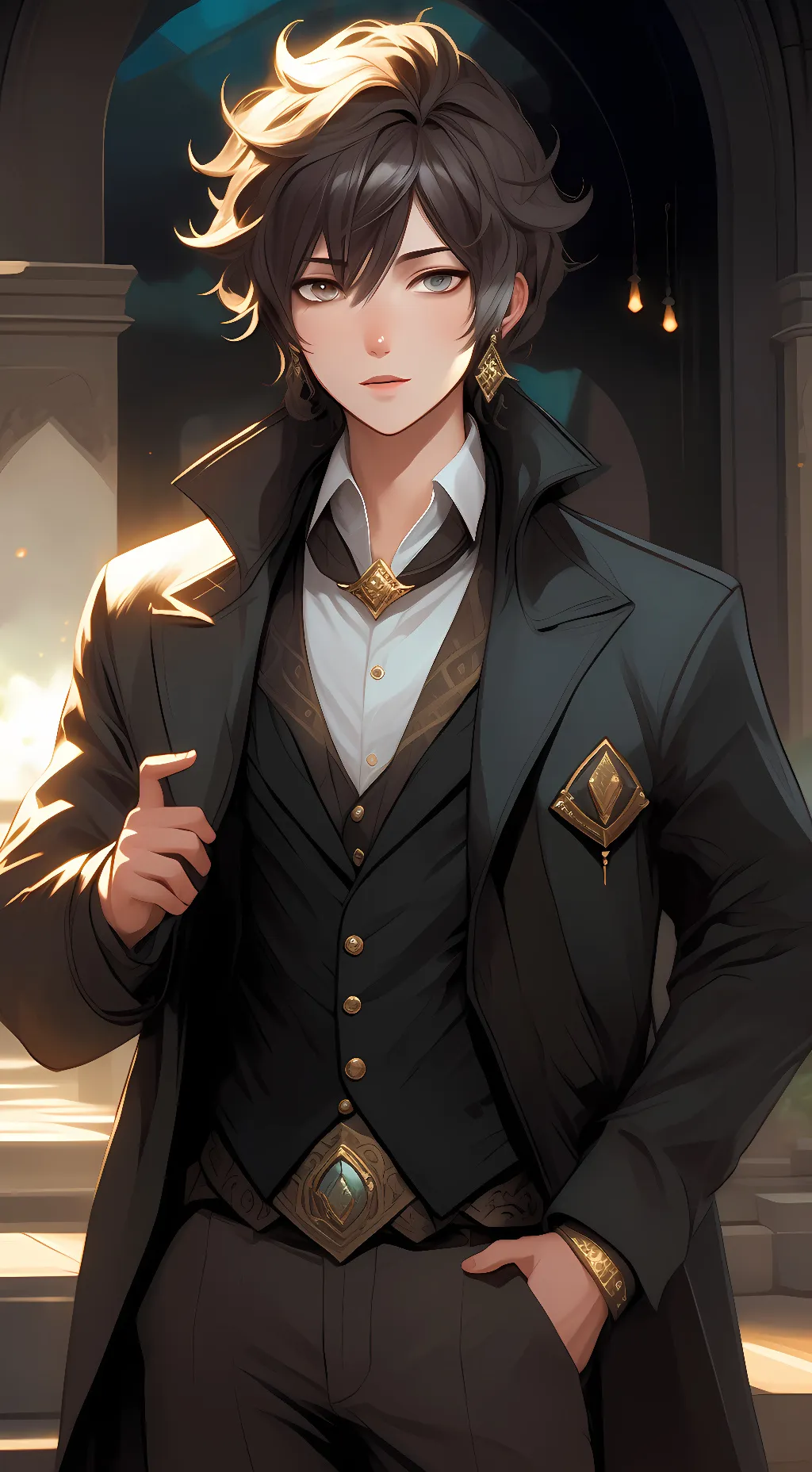 ai character: Axel background