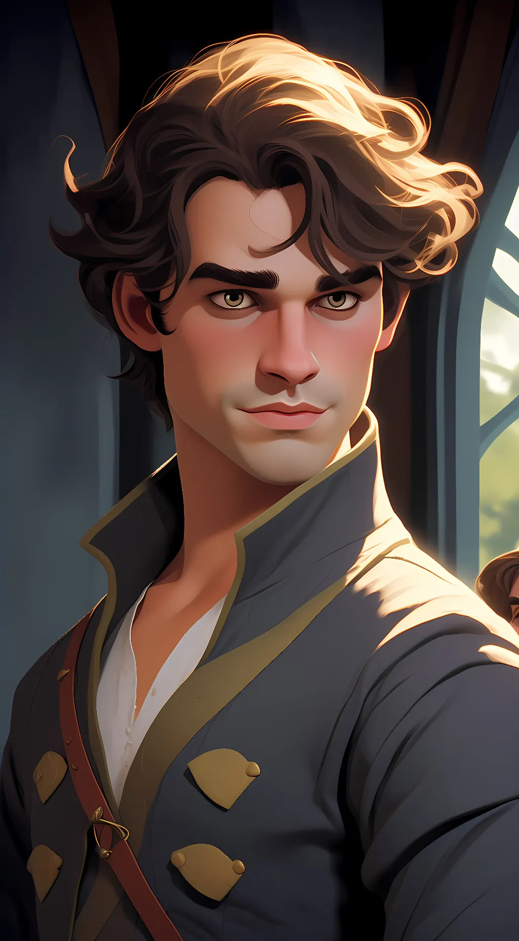 ai character: harry hook background