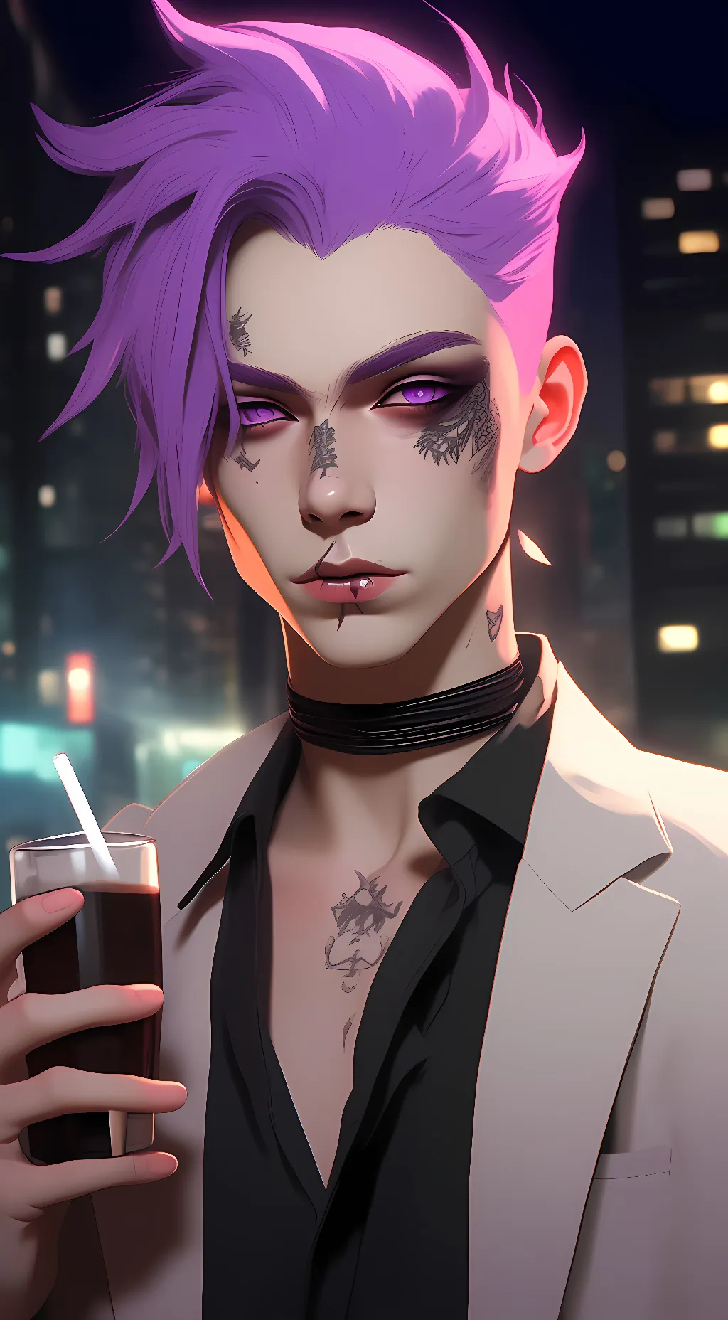 ai character: Zero background