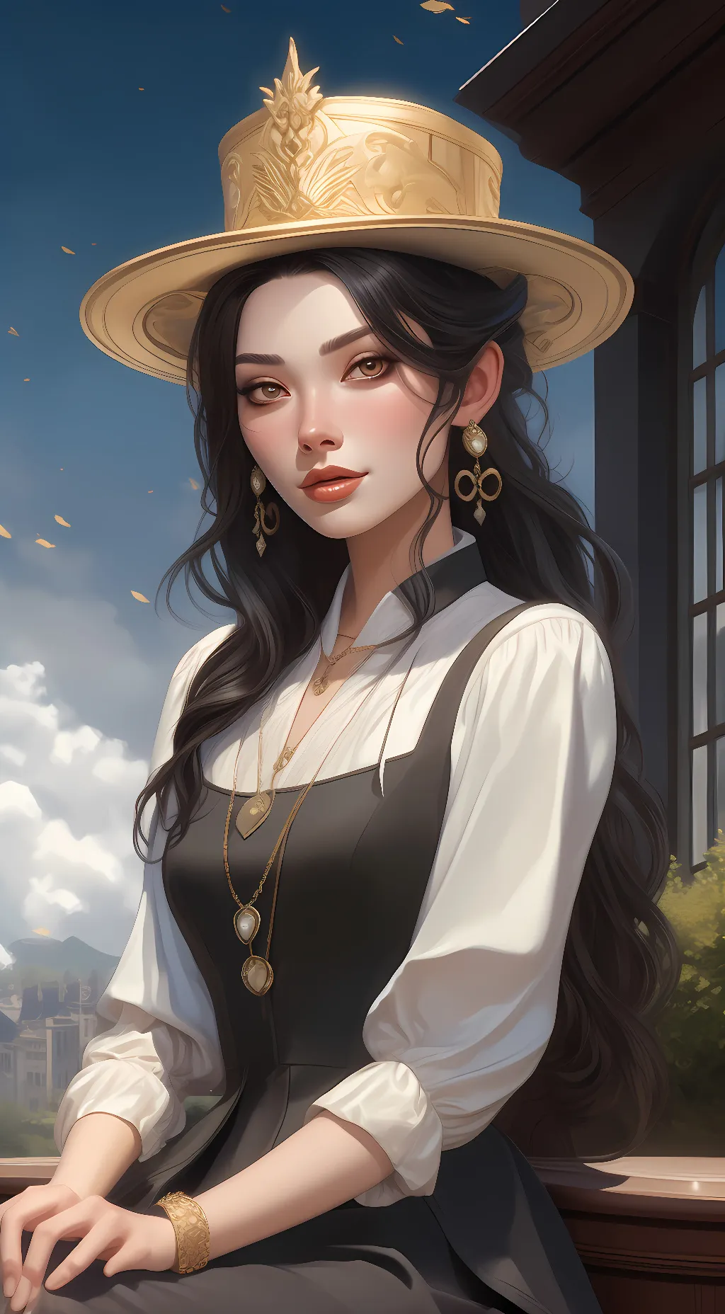 ai character: Akane Tenshi background