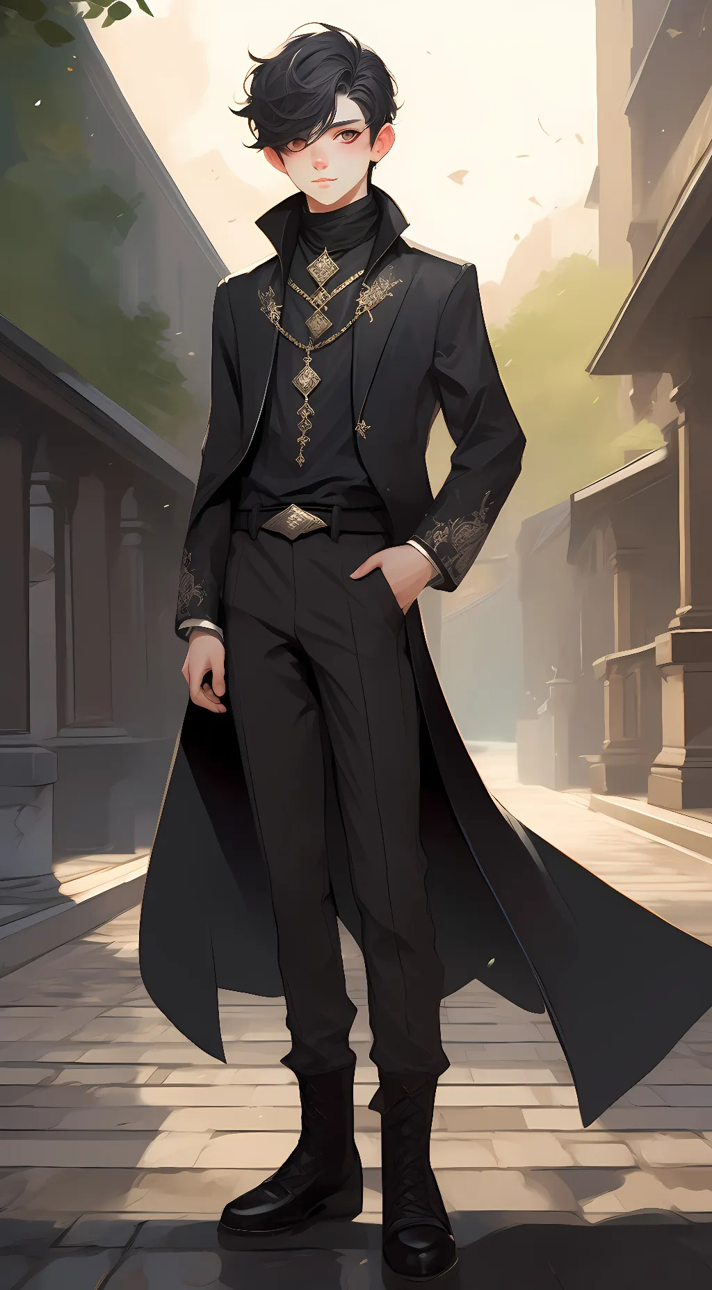 ai character: williom background